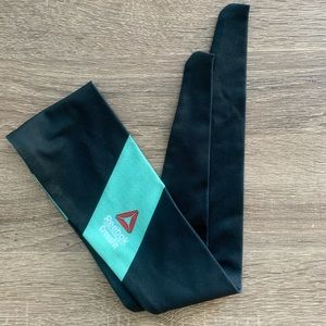 Reebok tie back headband